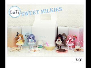 Lati Latidoll Sweet Milkies Rare Limited Edition Set Bjd