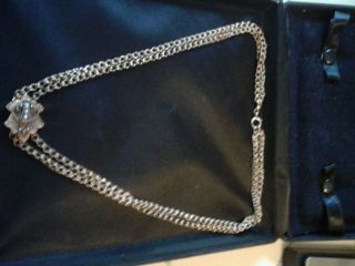 Victorian Necklace Double Slide Chain Necklace With Seed Pearl Slide