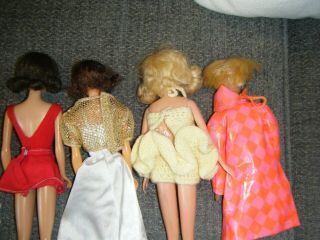 6 Vintage 1960’s AMERICAN AIRLINES & OTHER Girl Barbie Dolls 6