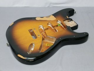 Fender Classic Player 50s Stratocaster Body Vintage Sunburst Strat Guitar Relic?