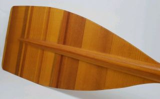 Vintage Nos Sawyer Wood Canoe Paddle - 58 " Long - Never In The Water