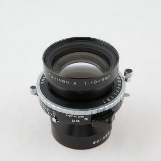 Fujinon A f10 360mm view camera lens RARE 2