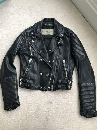 Burberry Brit Leather Biker Jacket - Extremely Rare