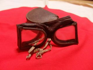 Antique Japanese Japan Military World War Ii 2 Ww2 Army Biker Goggles Glasses