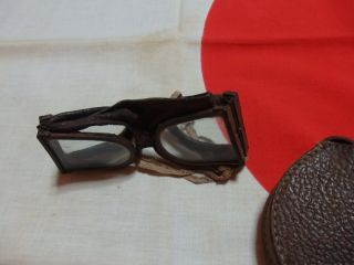 Antique Japanese Japan Military World War II 2 ww2 Army Biker Goggles Glasses 5