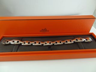Hermes Vintage Sterling Silver Bracelet
