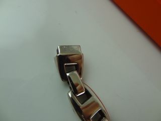 Hermes Vintage Sterling Silver Bracelet 4