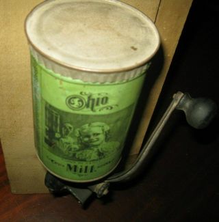 1907 Antique Coffee Grinder 