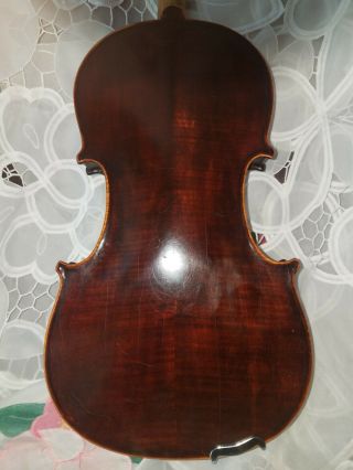 Old Vintage Violin 4/4 Size Bruno And Son Label Sound And Preserve