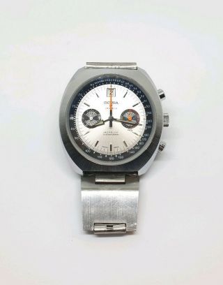 Rare Vintage Sicura Pilot Chronograph Watch