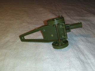Vintage Made in Japan Plastic Toy Military Cannon Spring Loaded 4 inches long 5