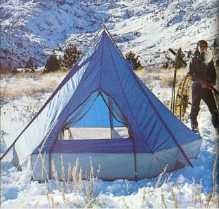 RARE Vintage Sierra Designs 3 - Man Tent Teepee Fusion 11