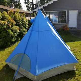 Rare Vintage Sierra Designs 3 - Man Tent Teepee Fusion