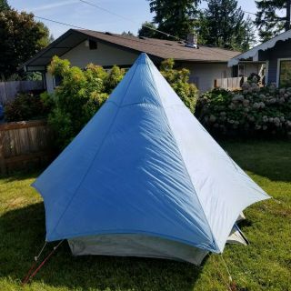 RARE Vintage Sierra Designs 3 - Man Tent Teepee Fusion 5