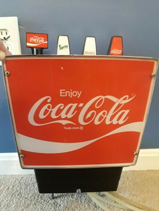 Rare Vintage Cornelius 4 Tap Coca - Cola Fountain Soda Dispenser Ice Cream Parlor