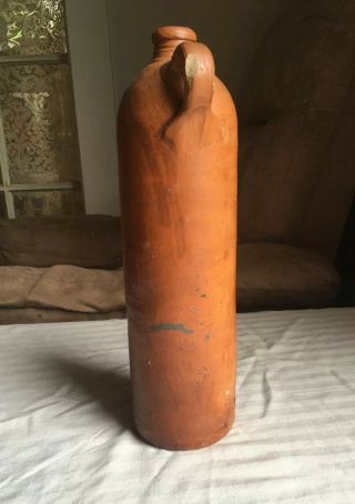 Antique Vintage Stoneware Pottery Liquor Bottle Jug Crock 2