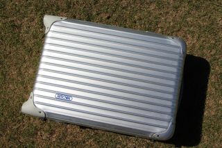 Rare Vintage Rimowa Topas Cabin S 2 - Wheel Pre - Owned Made In Germany Vtg