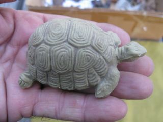 Veb Plaho / Marolin Germany Vintage Tortoise Zoo Animal Plastic Figure