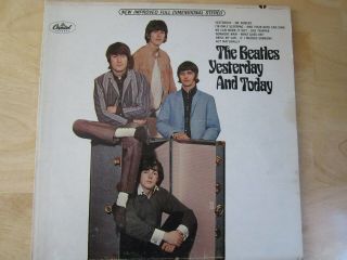 Beatles Stereo Butcher Cover Paste Over Rare In This