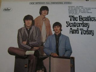 BEATLES STEREO BUTCHER COVER PASTE OVER RARE IN THIS 4