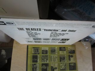BEATLES STEREO BUTCHER COVER PASTE OVER RARE IN THIS 5