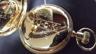 6/9 - 1882 Vintage ILLINOIS WATCH Co.  14k GOLD POCKET WATCH EST - $1000.  00 8