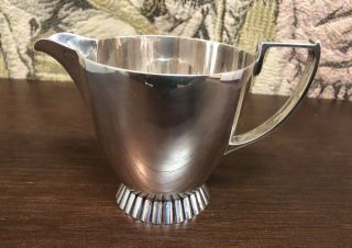 \wakely & Wheeler 1892 Antique Sterling Silver Creamer 275 Gm