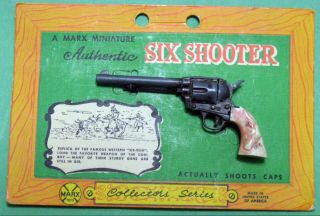 Marx Miniature Guns Collector Series: Six Shooter