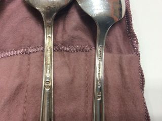 Antique Gorham King Edward Sterling Silver Serving Spoons with Butter Knife 7
