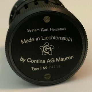 VINTAGE CURTA MECHANICAL CALCULATOR TYPE I WITH CASE Serial 74718 7