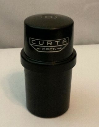 VINTAGE CURTA MECHANICAL CALCULATOR TYPE I WITH CASE Serial 74718 9