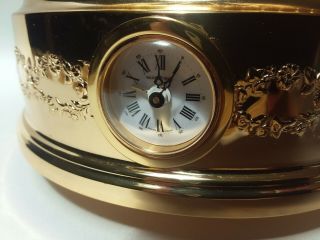 VTG REUGE SINGING BIRD IN CAGE AUTOMATON MUSIC BOX CLOCK NEAR AS FOUND 10