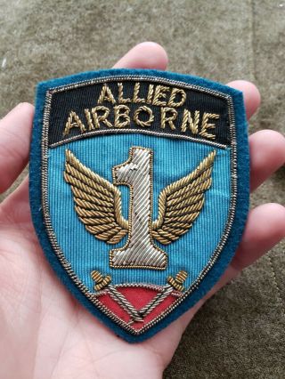 Wwii Era 1st Allied Airborne Infantry Bullion Patch