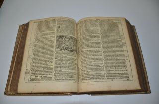 1664 Bible Martin Luther German Engravings cover Extremely rare antique 10