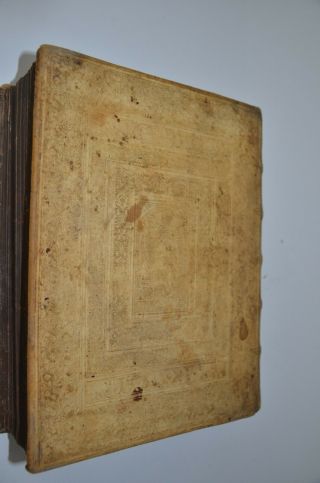 1664 Bible Martin Luther German Engravings Cover Extremely Rare Antique