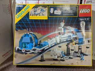 Vintage 1987 Lego Classic Futuron Monorail Transport System 6990 100 4