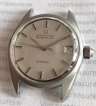 Vintage Universal Geneve Polerouter Date Automatic Cal 69 - 1