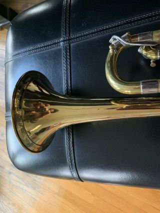 vintage FE Olds & Son Trumpet 5