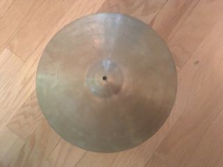 1957 - 1958 Zildjian K Istanbul Old Stamp 15” 774g/876g vintage hi - hat cymbals 7