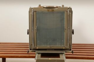 Vintage Burke and James 8x10 large format view camera w/ 14 inch Ektar Lens Ilex 9