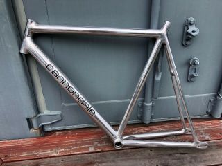 1993 56 57 cm Cannondale TRACK frame polished no dents rare & sexy 3