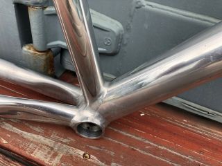 1993 56 57 cm Cannondale TRACK frame polished no dents rare & sexy 7