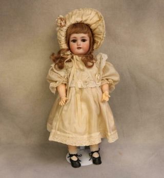 18 Inch Heinrich Handwerck Simon And Halbig German Bisque Antique Doll Adorable