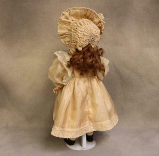 18 Inch Heinrich Handwerck Simon and Halbig German Bisque Antique Doll Adorable 5