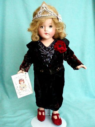 HAZEL TWIGG No.  123 Marilyn 1920 ' s FLAPPER Anne Shirley Vintage Composition Doll 2