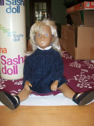 Sasha Doll Blond Early Vintage In Tube Made In England