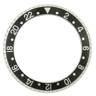 Rolex Vintage Gmt Bezel For 16710 - 40mm Outer Diameter / 30mm Inner Diameter