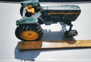Vintage Collectible Cast Iron Toy Farm Tractor