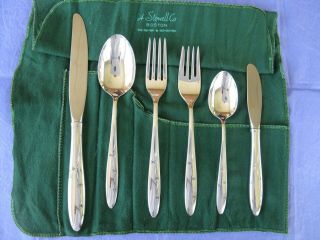 Celeste By Gorham Sterling Silver,  6 Piece Place Setting