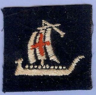 British Army Cloth Patch Formation Sign Wwii - - 5th Corps